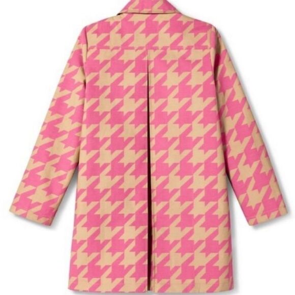Isaac Mizrahi * For Target Hounds tooth coat - Picture 5 of 8
